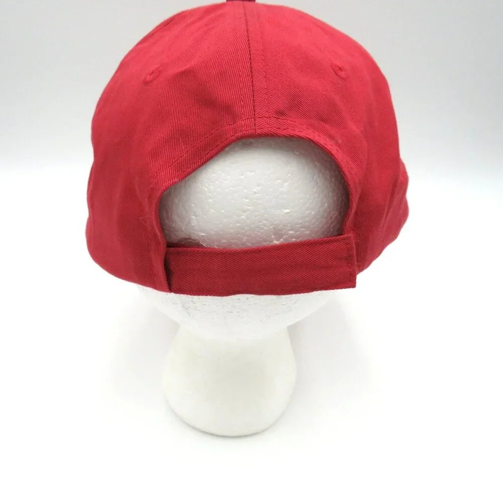 Cleveland Cavaliers Hat Adidas Red Adjustable NBA Basketball Logo‎ Cap